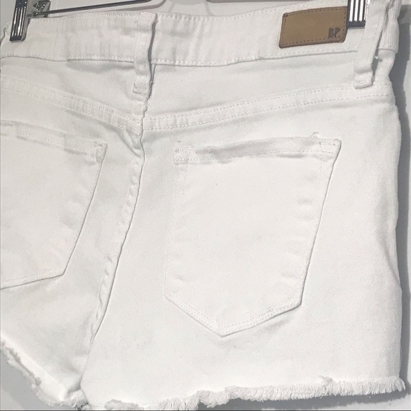 BP. Frayed Hem Denim Shorts - Picture 6 of 7